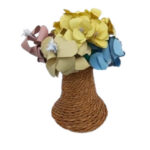 Pot de fleur écoresponsable en papier recyclé