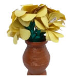 Pot de fleur écoresponsable en papier recyclé